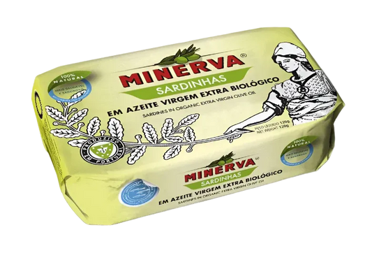 Minerva sardinės ekologiškame ekstra virgin alyvuogių aliejuje