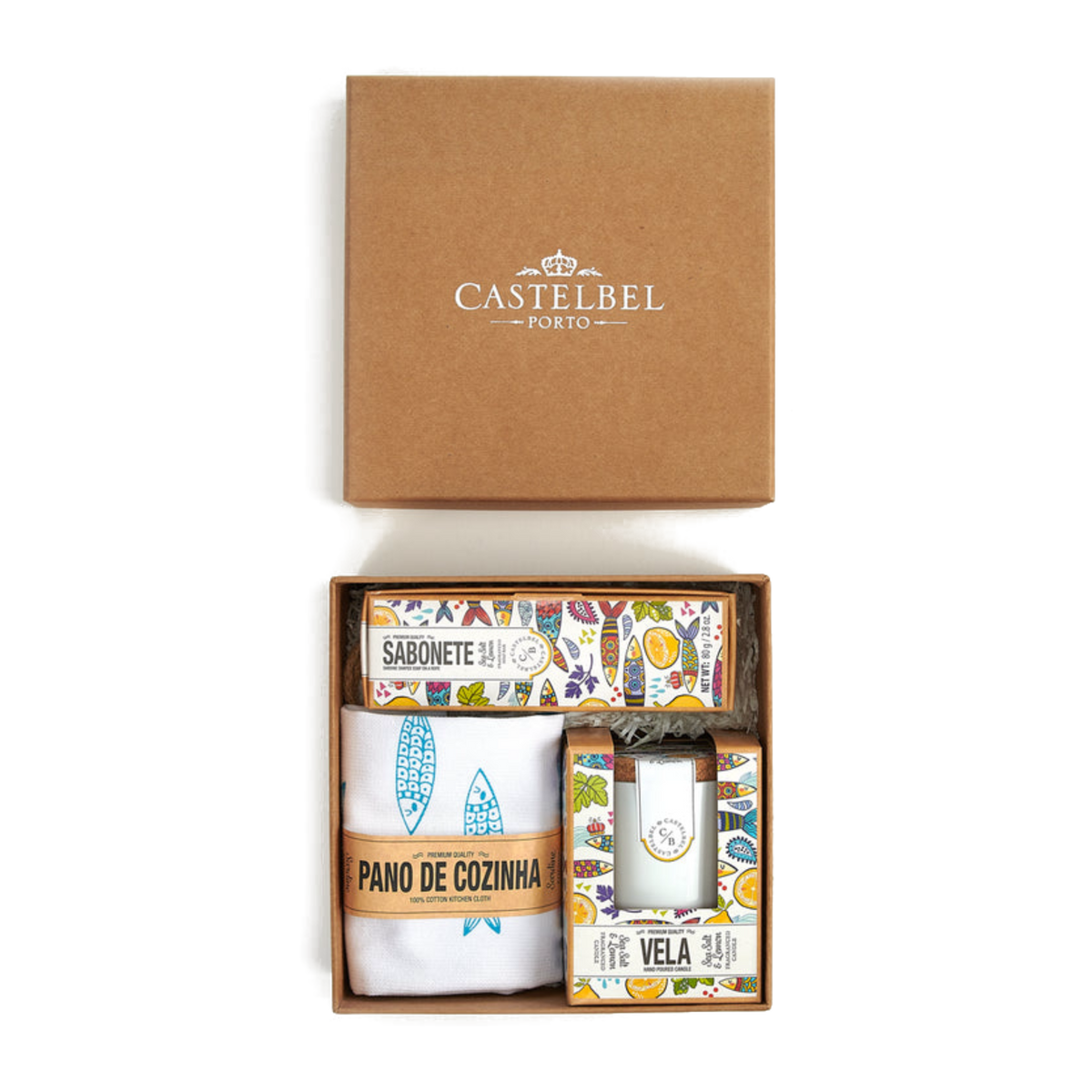 Castelbel Sardine Gift Set – Portuguese home and kitchen gift