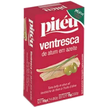 Piteu Ventresca tunas alyvuogių aliejuje