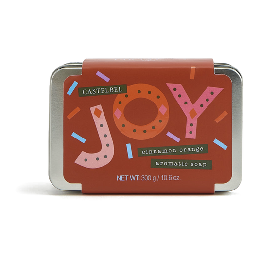 Castelbel Joy Cinnamon Orange scented soap 300g