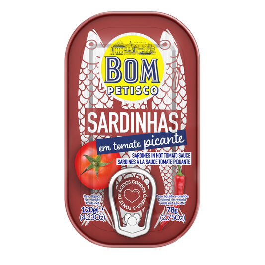 Bom Petisco Sardines aštriuose pomidoruose