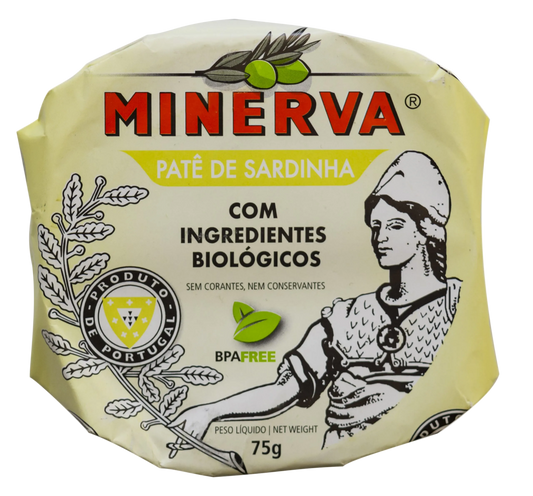 Minerva BIO Sardine Pâté From Organic Ingredients