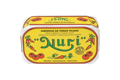 NURI parašų kolekcija – 4 aukštos kokybės portugalų sardinės (4 × 125 g)