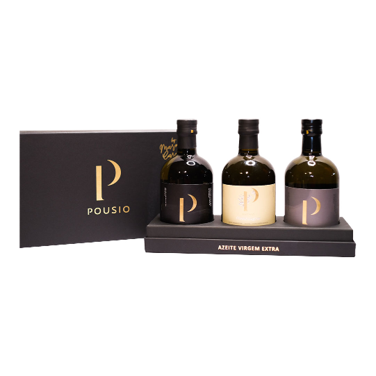 Pousio Olive Oil Pack (Premium, Homenagem, Extra Virgin)