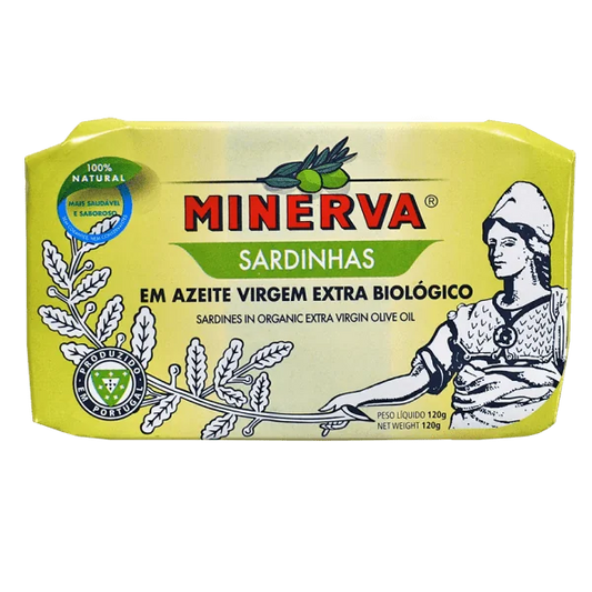 Minerva sardinės ekologiškame ekstra virgin alyvuogių aliejuje