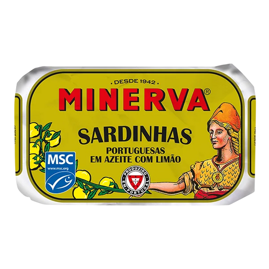 Minerva sardinės alyvuogių aliejuje su citrina