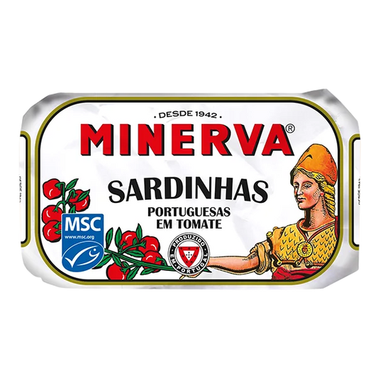 Minerva sardinės pomidorų