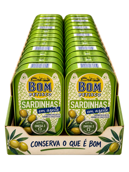Bom Petisco portugališkos sardinės alyvuogių aliejuje