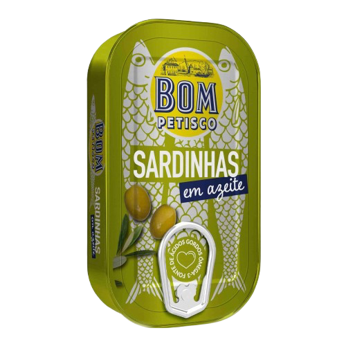 Bom Petisco portugališkos sardinės alyvuogių aliejuje