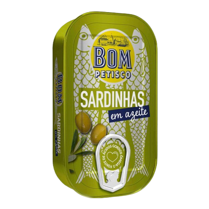 Bom Petisco portugališkos sardinės alyvuogių aliejuje
