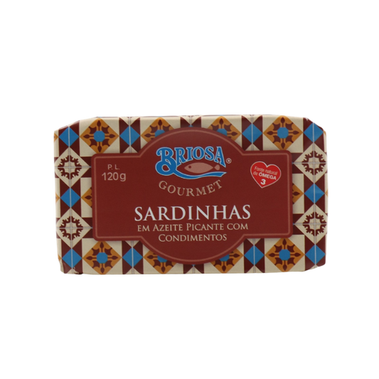 Briosa Gourmet Sardines in Olive Oil with spices