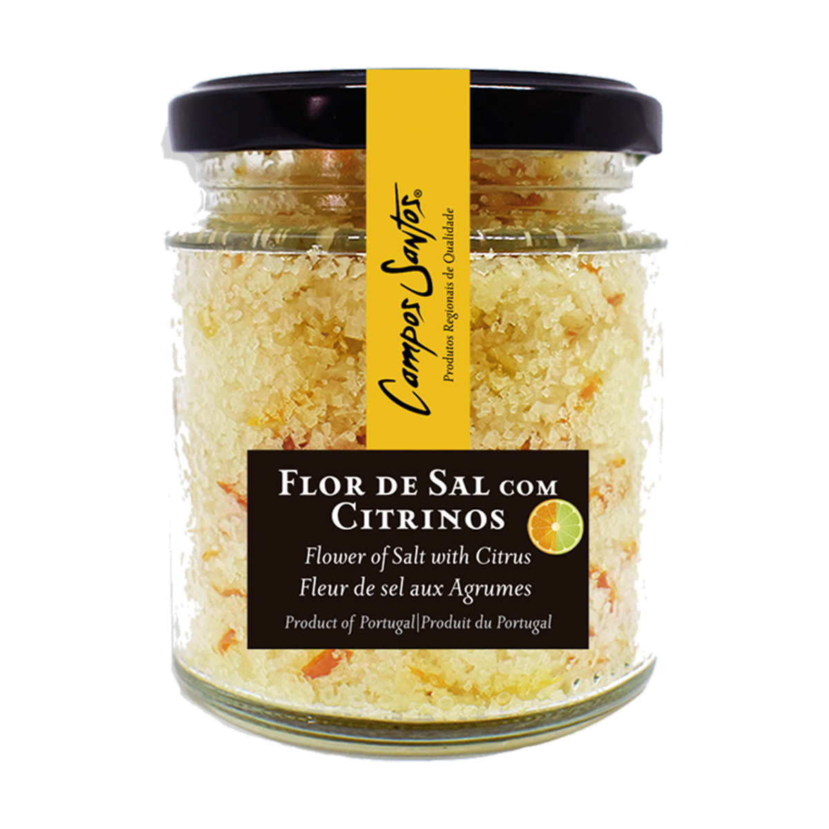 Campo Santos Flor de Sal with citrus, 150g pack