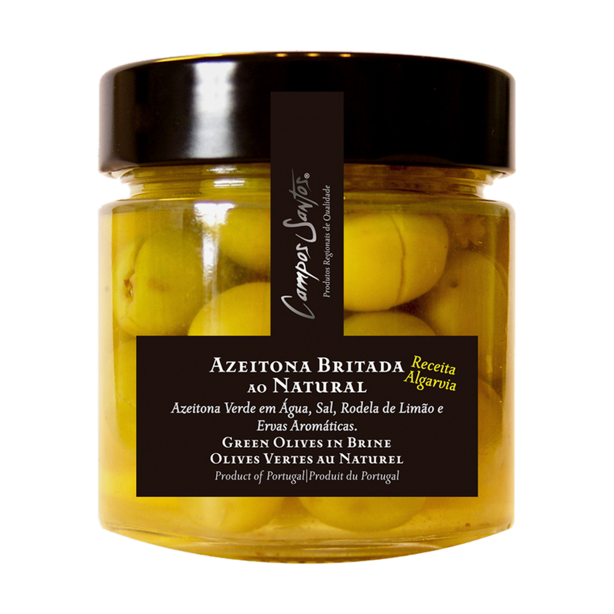 Campo Santos natural crushed olives, 120g pack