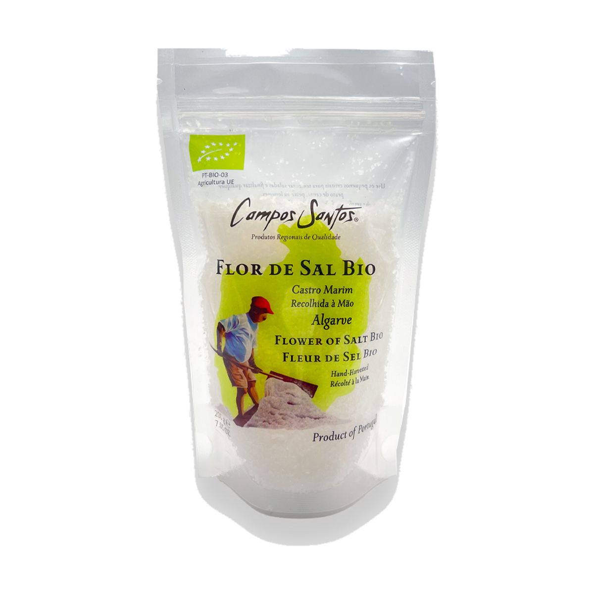 Campo Santos organic Flor de Sal, 200g pack