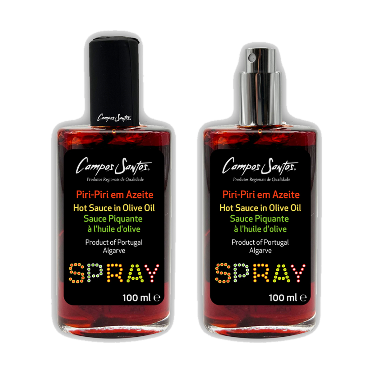 Campo Santos piri-piri olive oil spray, 100ml bottle
