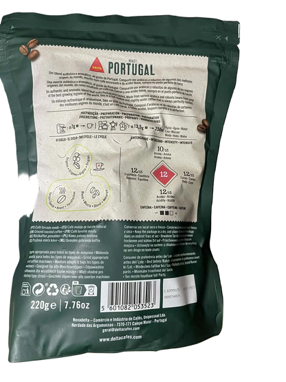 Delta Portugal malta, švelni ir gardi vidutinio skrudinimo kava