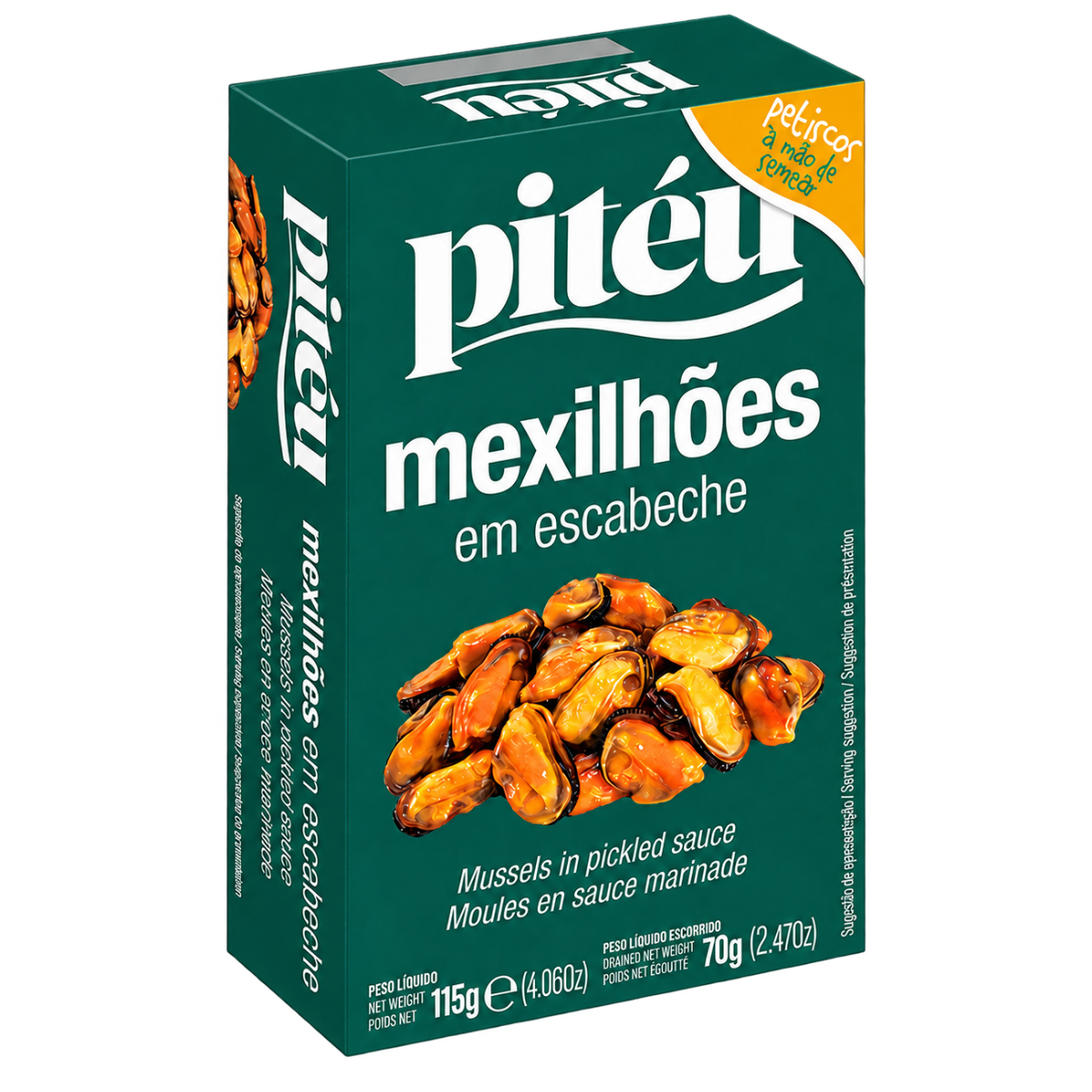 Pitéu mussels in escabeche sauce 115g
