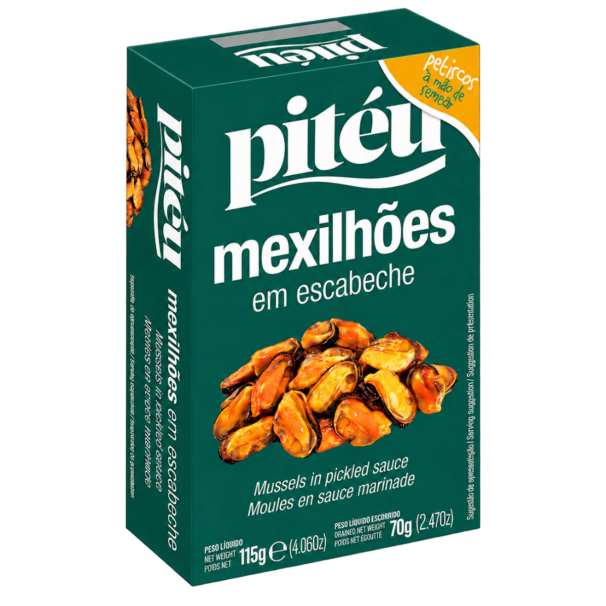 Pitéu mussels in escabeche sauce 115g