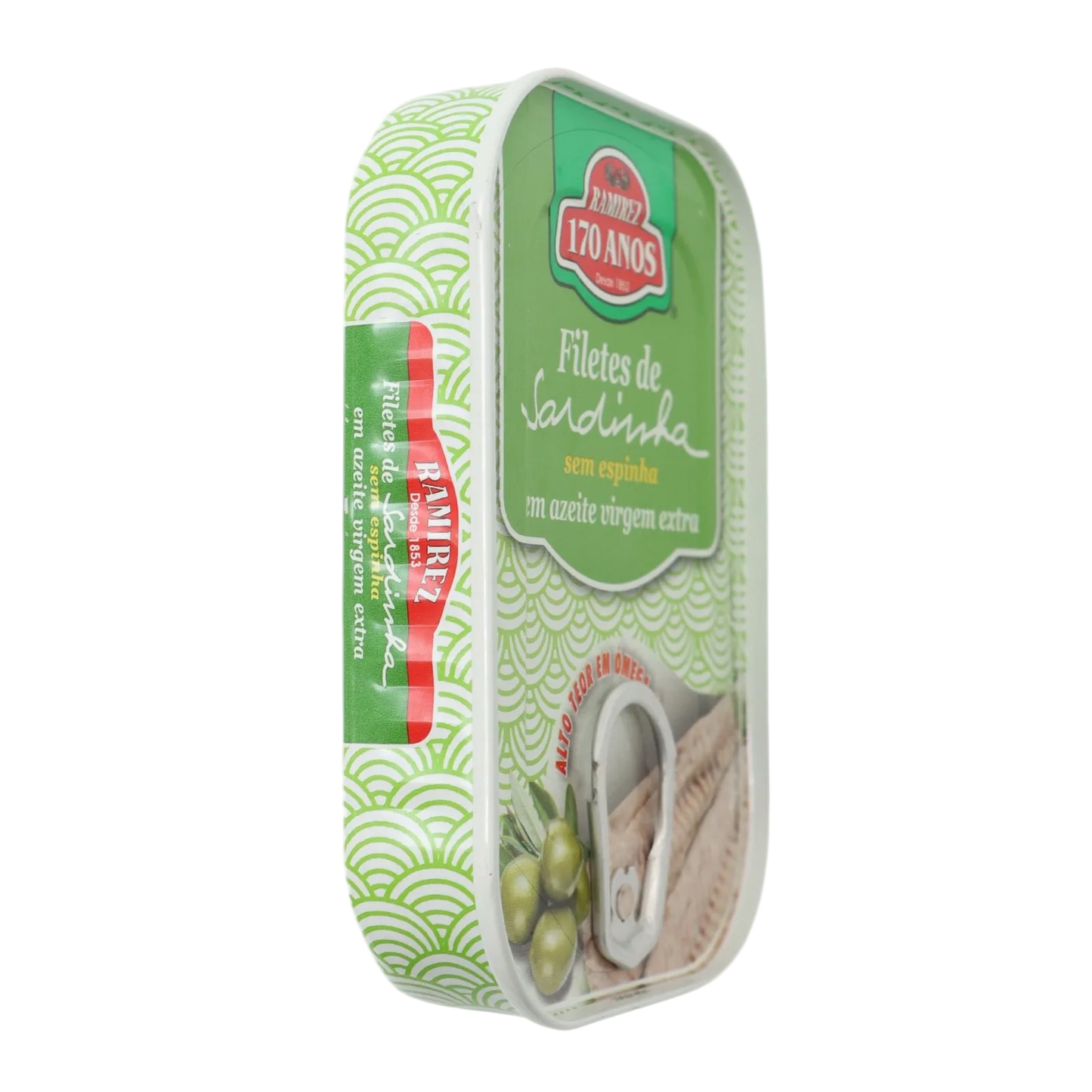 Ramirez sardinių filė be kaulų ypač tyrame alyvuogių aliejuje