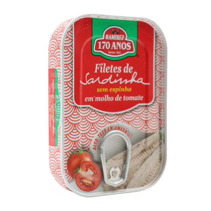 Ramirez Boneless sardine fillets in tomato sauce
