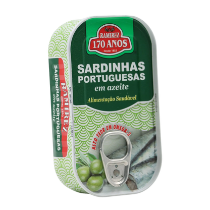 Ramirez Portuguese Sardines in Olive Oil (Ugly Tin)